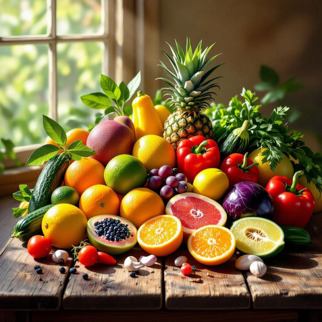 Pictures of Fruits and Vegetables gallery