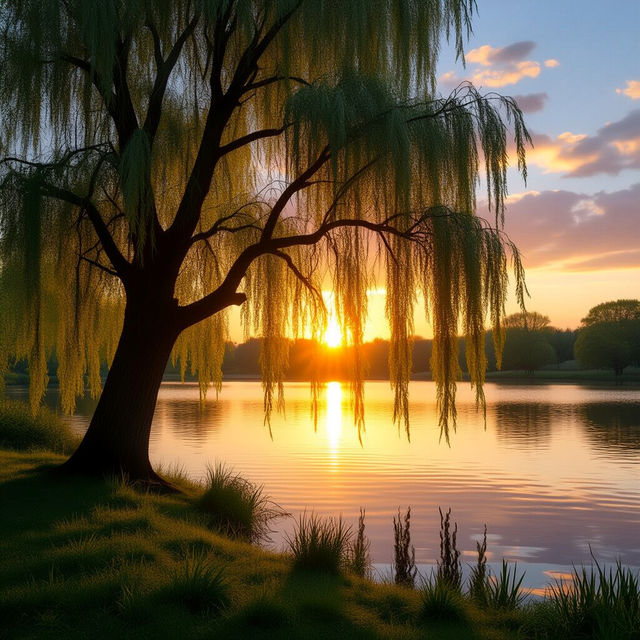 Willow Tree Images - AI Generated gallery