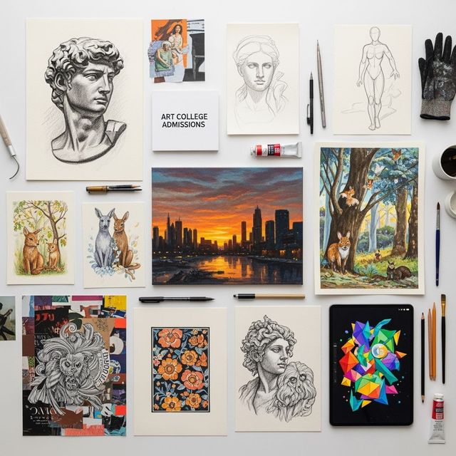 Art College Admissions Art Examples gallery