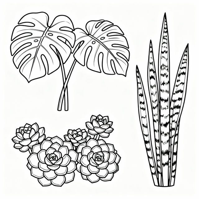 Easy Plant Drawings - Made With AI gallery