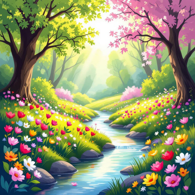 Spring Art Ideas gallery