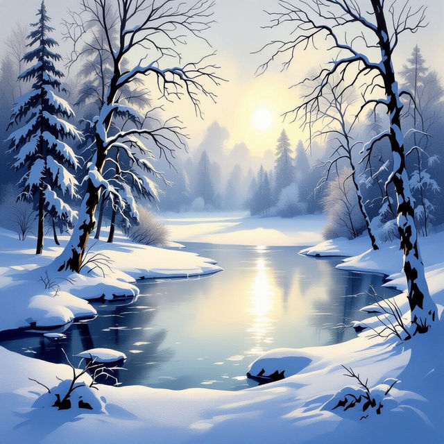 Winter Images - Made With AI gallery