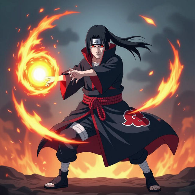 Stunning Itachi Uchiha Wallpapers Generated by AI gallery