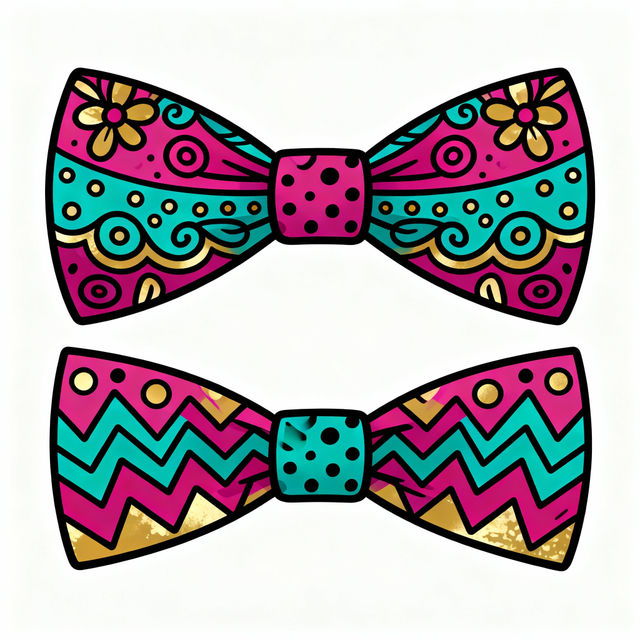 Bow Tie Drawings - AI Generated gallery