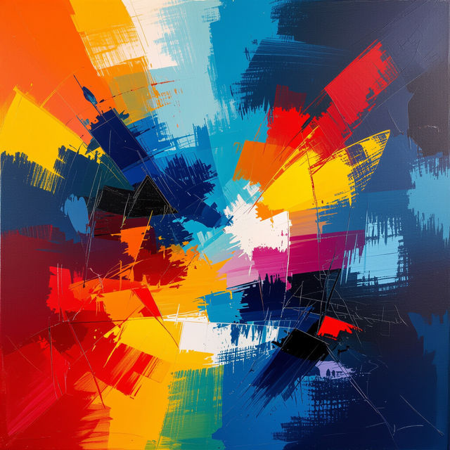 Color In Art Examples - Made With AI gallery