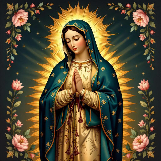 Our Lady of Guadalupe Art - AI Generated gallery