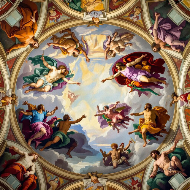 Pictures Of Michelangelo Paintings gallery