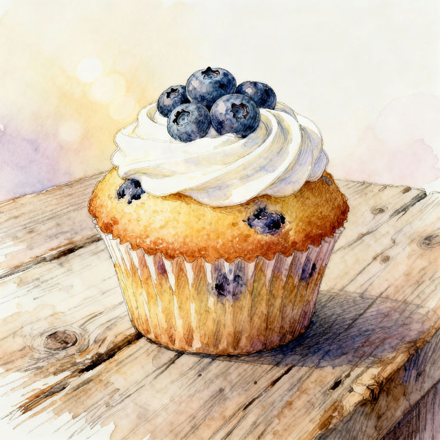Muffin Drawing gallery