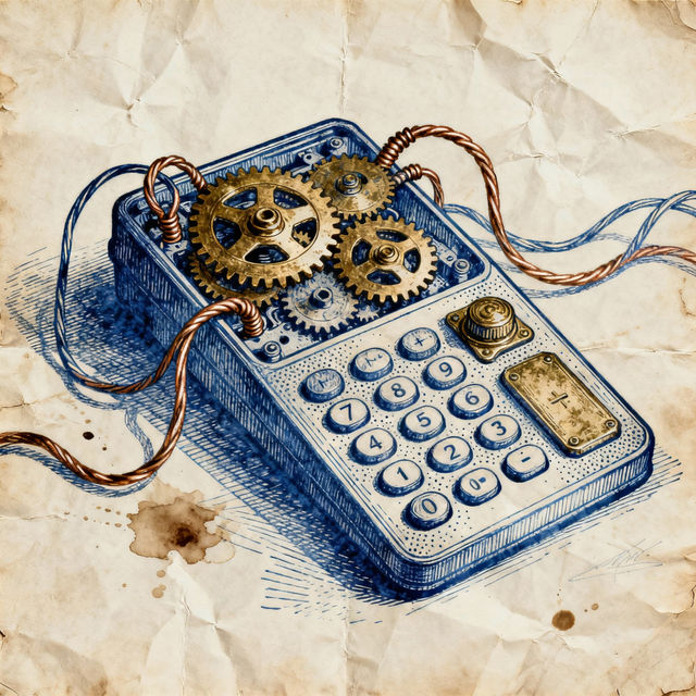 Calculator Drawings - Made With AI gallery
