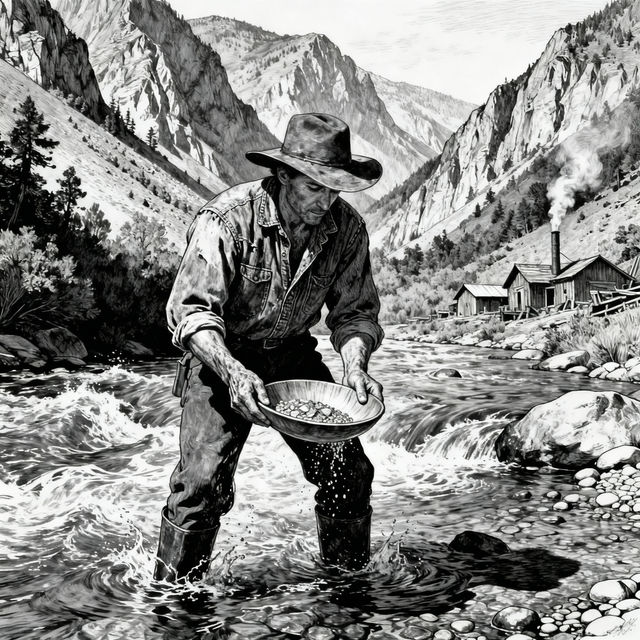 California Gold Rush Drawings gallery