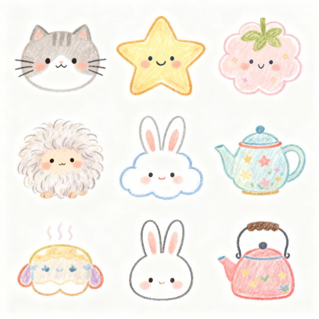 Adorable Drawings - Easy AI Generation gallery