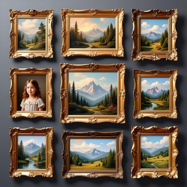 Wall Frames For Pictures gallery