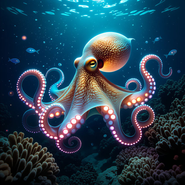 Octopus Images - Created with AI gallery