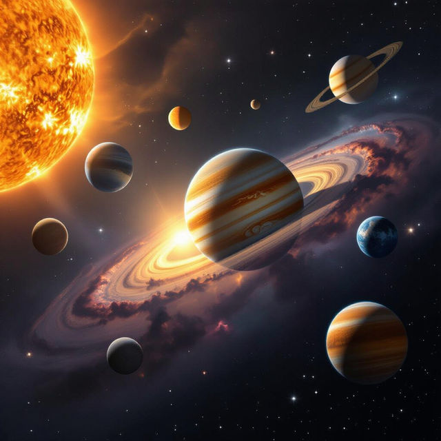 Picture Of The Solar System In Order gallery