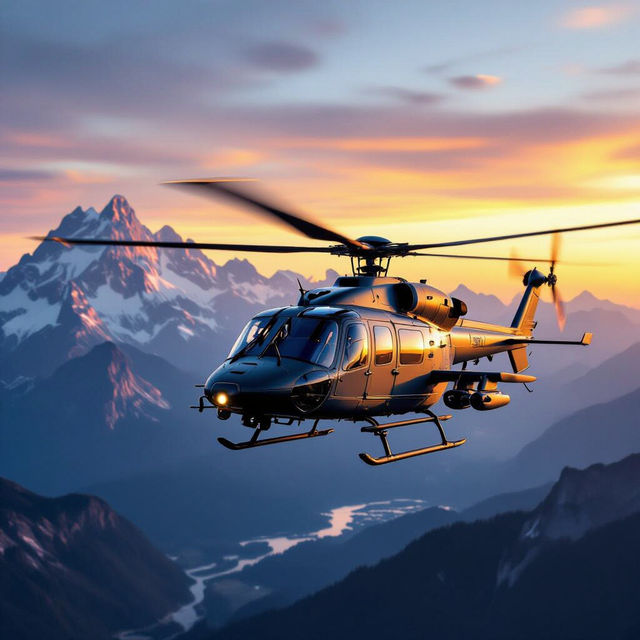Helicopter Pictures - Created With AI gallery