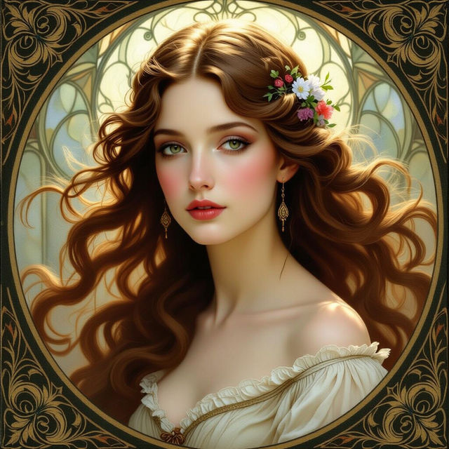 Beautiful Woman Art gallery