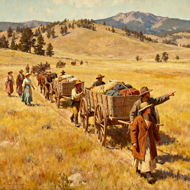 Manifest Destiny Drawings - AI Generated Art gallery