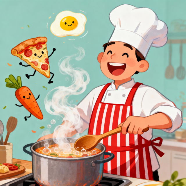 Cooking Drawings gallery