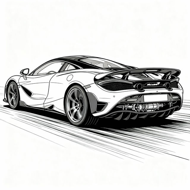 McLaren 720s Drawings gallery