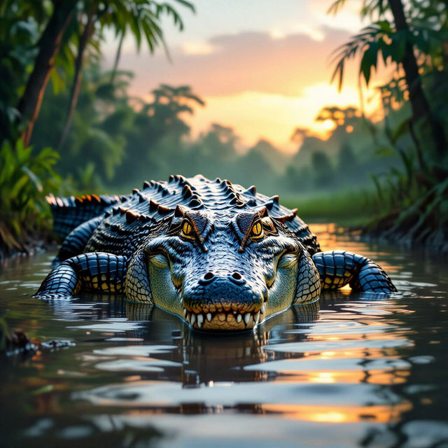 Crocodile Wallpapers - Made With AI gallery