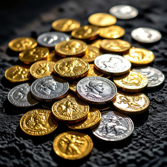 Coins Images - Made With AI gallery