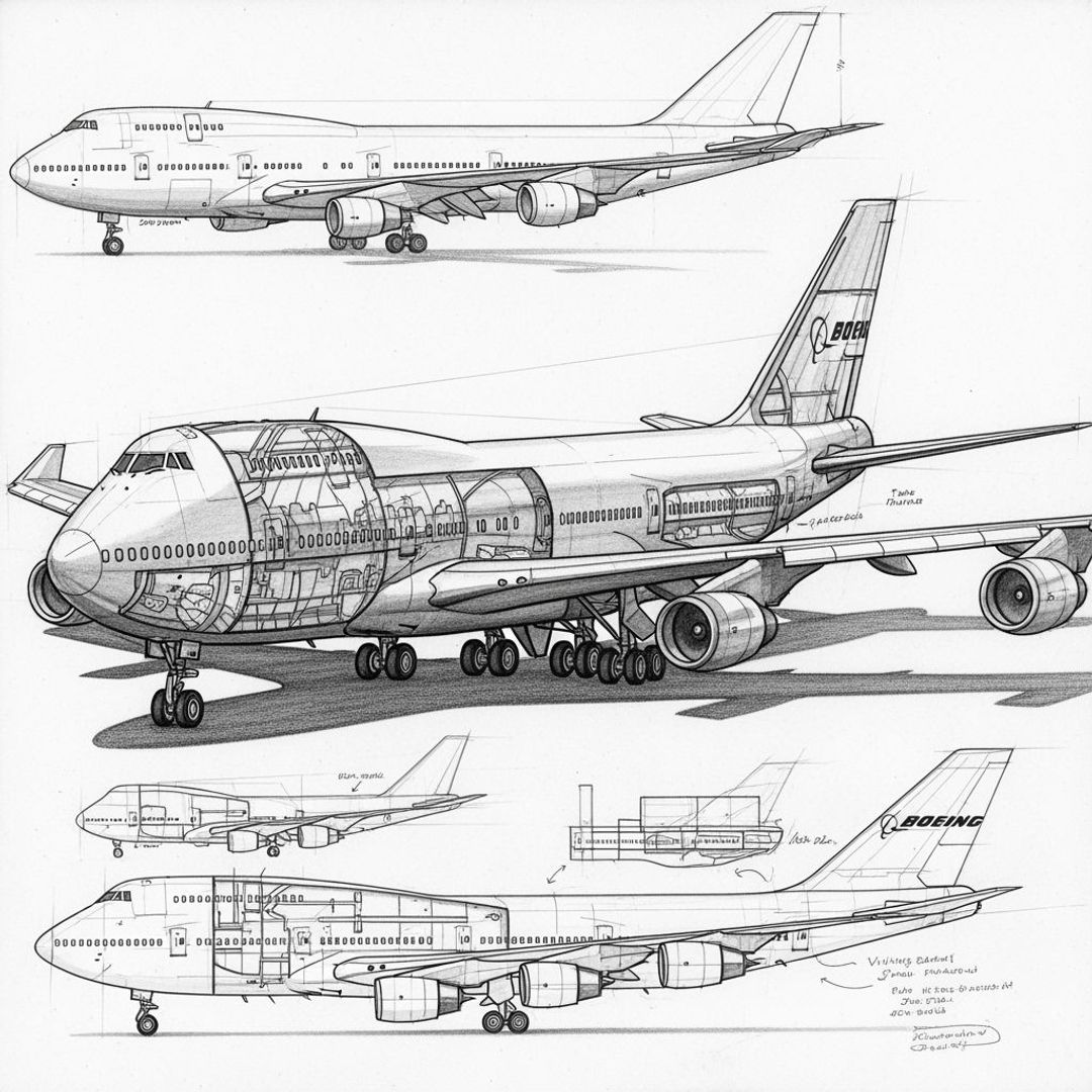 realistic-plane-drawing-tutorials-for-aviation-fans