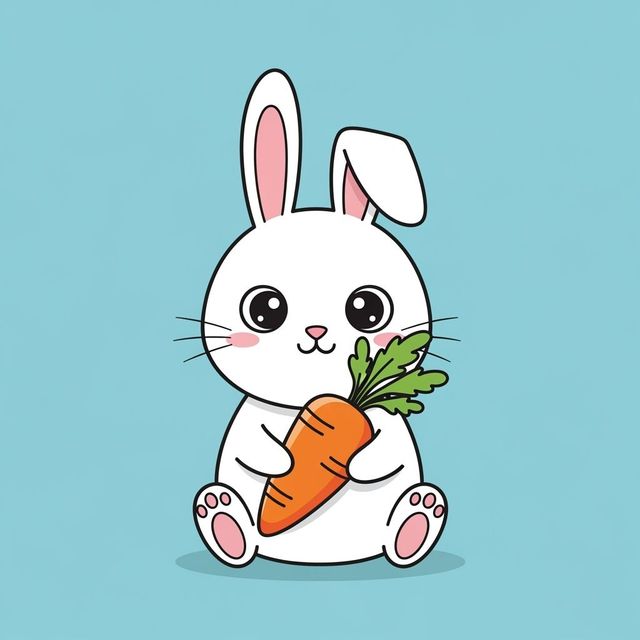Create an Easy Bunny Drawing with AI gallery