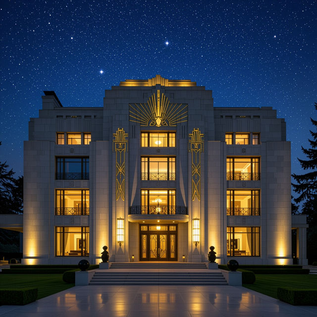 Art Deco Mansion Art gallery