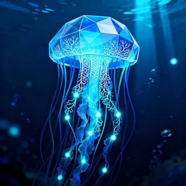 Box Jellyfish Drawings - AI Generated Art gallery