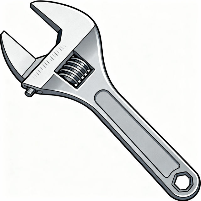 Wrench Clip Art - AI Generated gallery