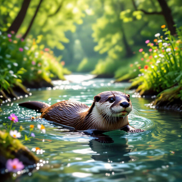 Otter Pictures - Made With AI gallery