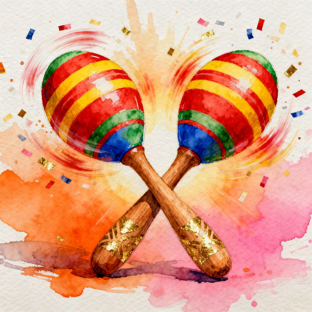 Maracas Drawing gallery