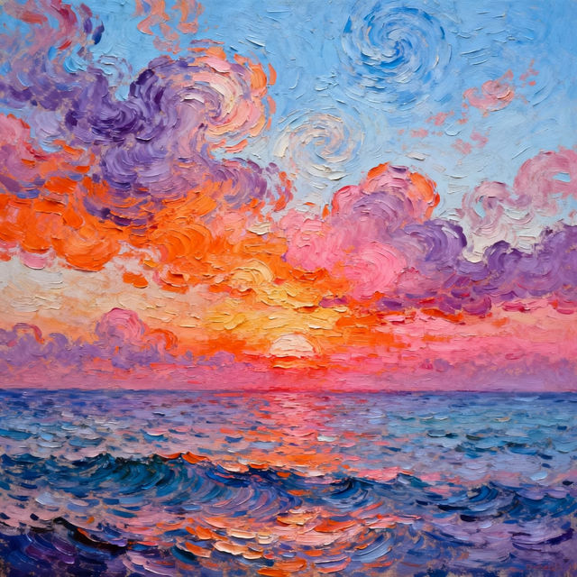 Sunset Drawings gallery