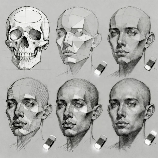 Drawing A Face Step By Step gallery