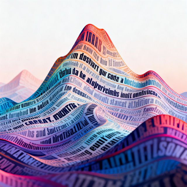 Word Wall Art - Create Yours With AI gallery