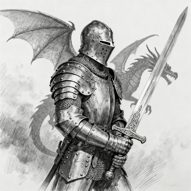 Knight Sketch Art gallery