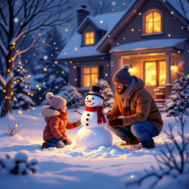 Snow Day Pictures - AI Generated gallery