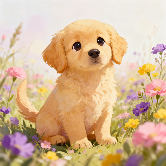Cute Baby Dog Drawings gallery