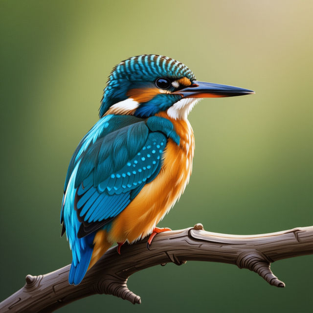 Realistic Bird Drawings - Created with AI gallery