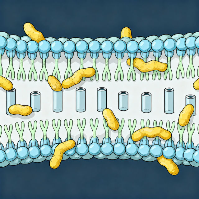 Cell Membrane Drawings gallery