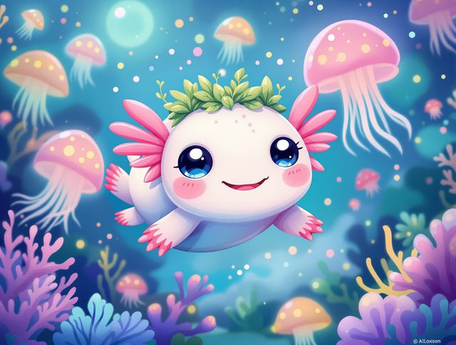 Axolotl Drawing & Art gallery