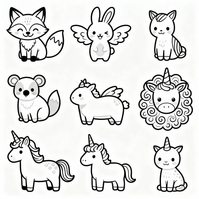 Cute Coloring Pictures gallery