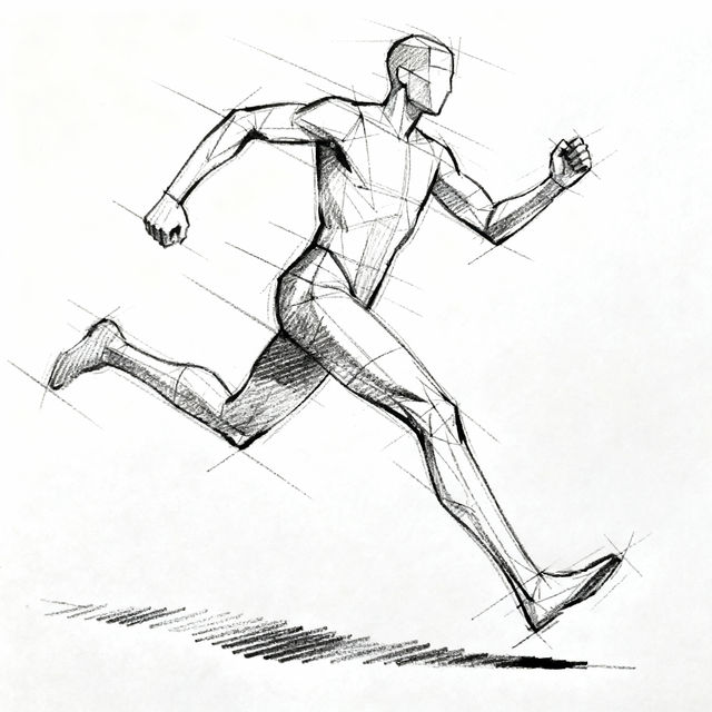 Easy Body Sketch - Made With AI gallery