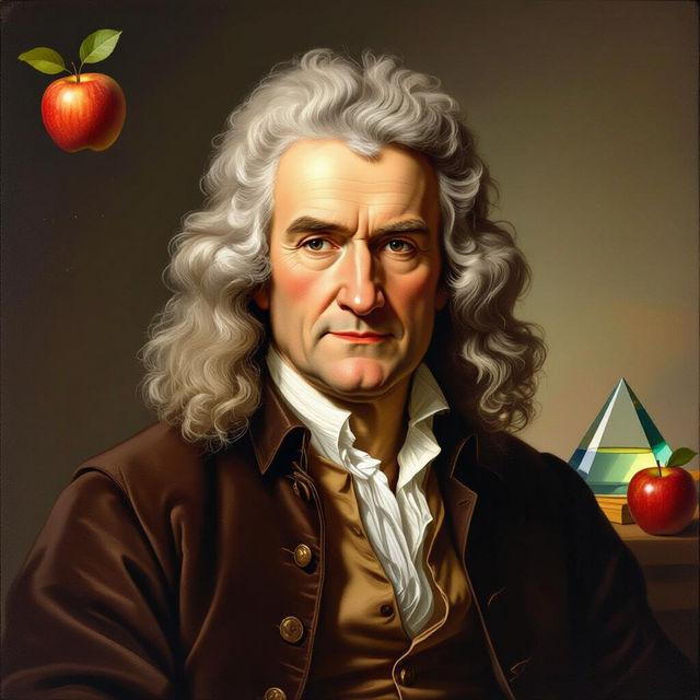 Isaac Newton Pictures - AI Generated gallery