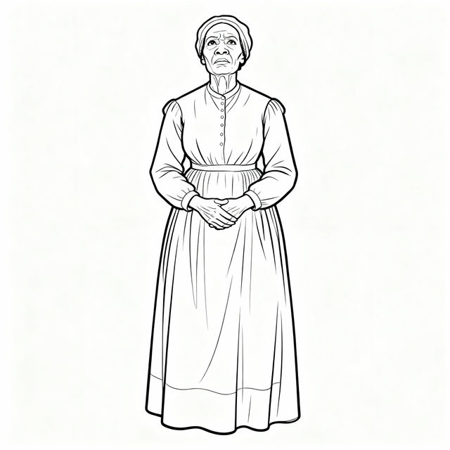 Harriet Tubman Drawing Easy gallery