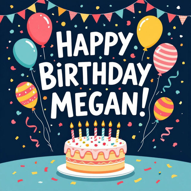 Happy Birthday Megan Images gallery