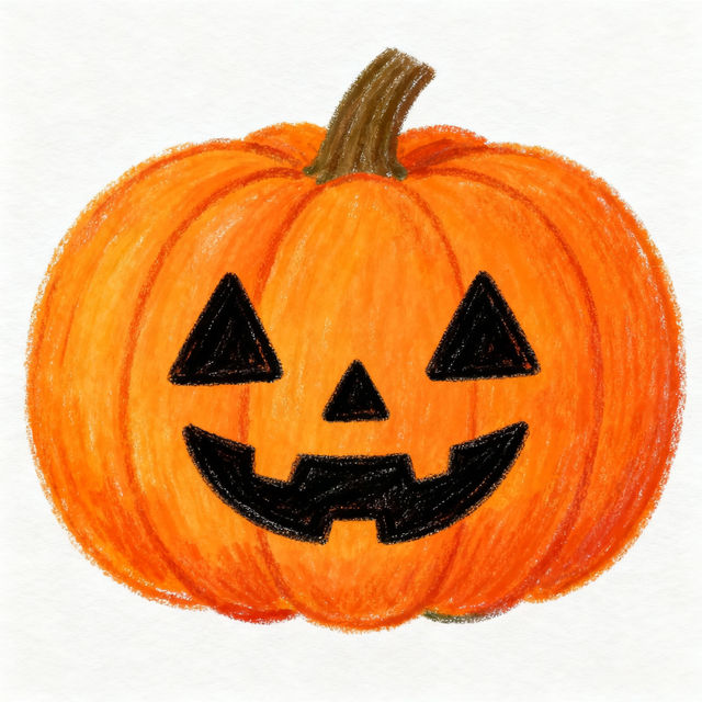 Easy Jack O Lantern Drawings gallery