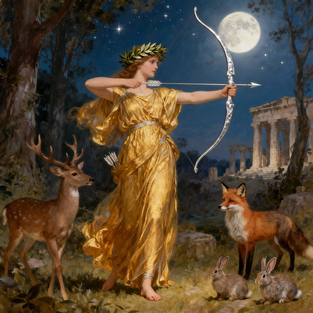 Artemis Drawings - AI Generated gallery