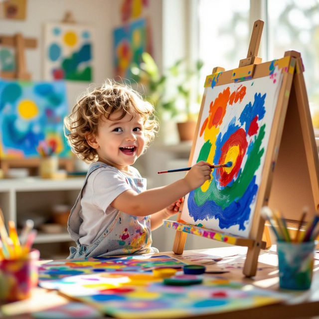 Art Easel Toddler Creations gallery