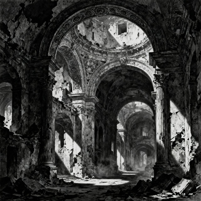 Piranesi Drawings - Made With AI gallery
